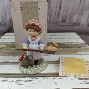 Vintage 1985 Franklin Porcelain PRISCILLA Porcelai‎